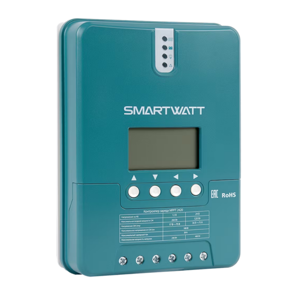 Контроллер заряда SmartWatt (Delta) MPPT 2420 20А