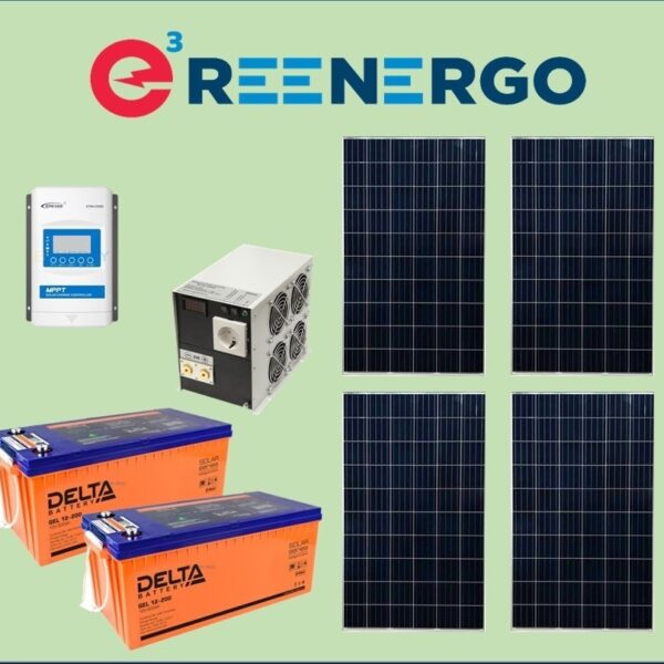 Автономная солнечная электростанция Reenergo