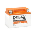 Аккумулятор Delta CT 1204 (12В | 4Ач) YB4L-A, YB4L-B, YTX4L-BS