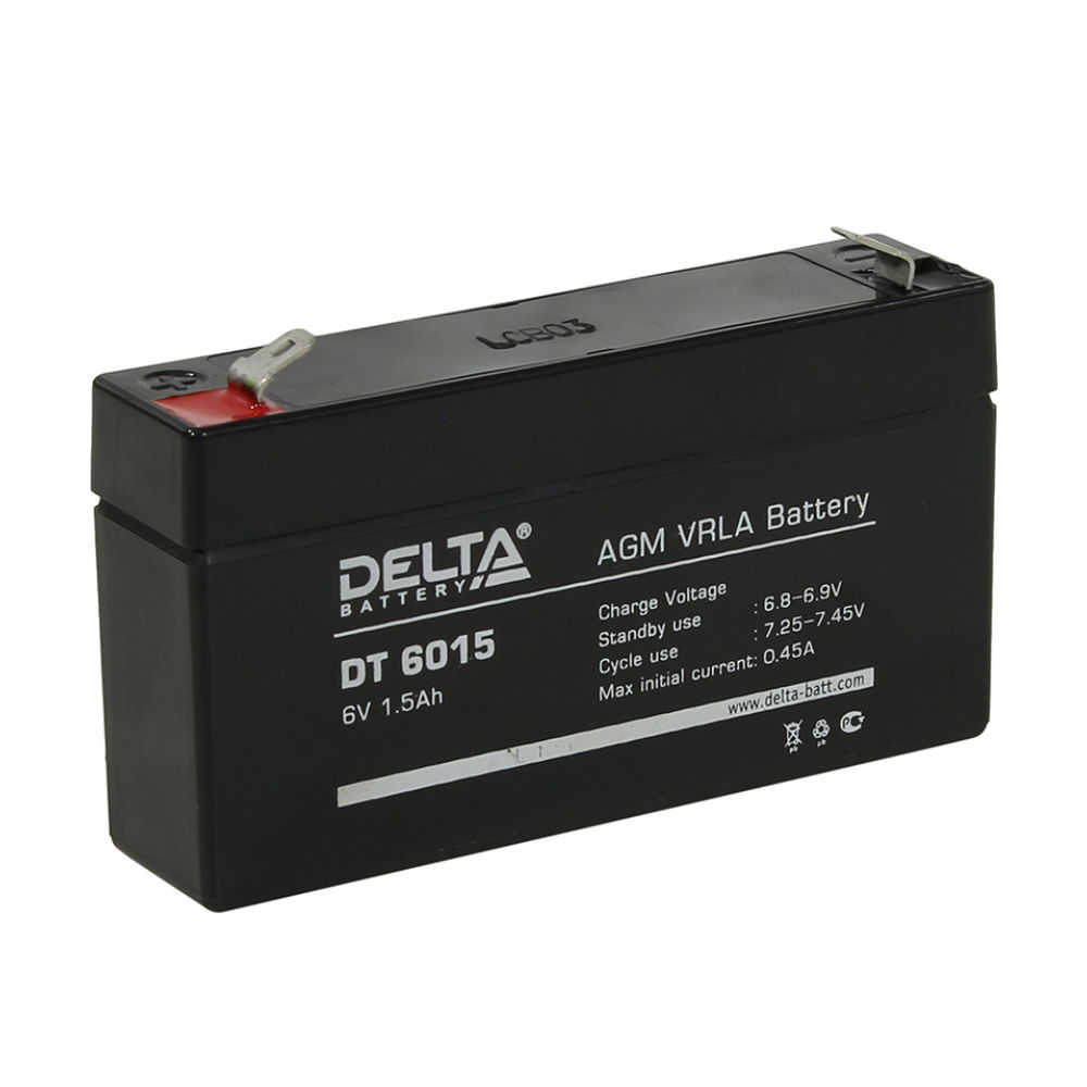 Аккумулятор Delta DT 6015 Аккумулятор Delta DT 6015