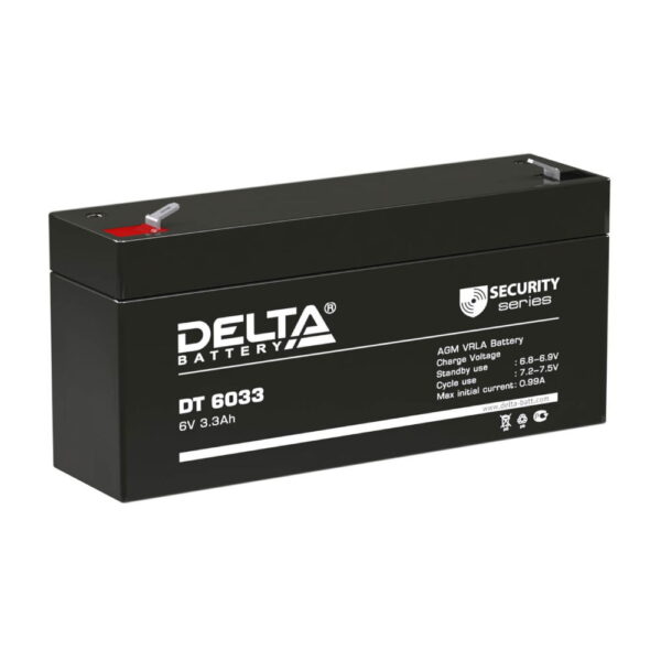 Аккумулятор Delta DT 6033