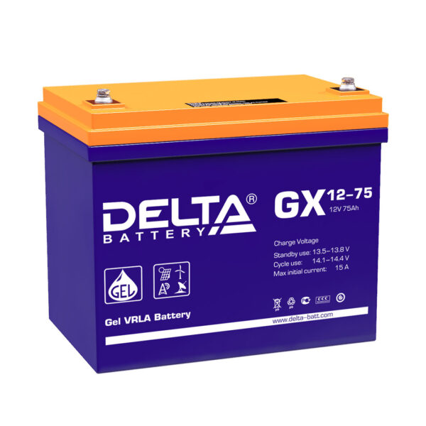 Аккумулятор Delta GX 12-75