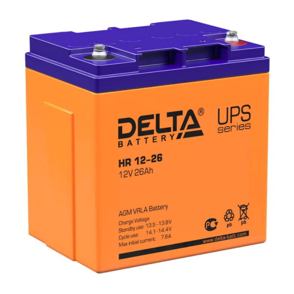 Аккумулятор Delta HR 12-26