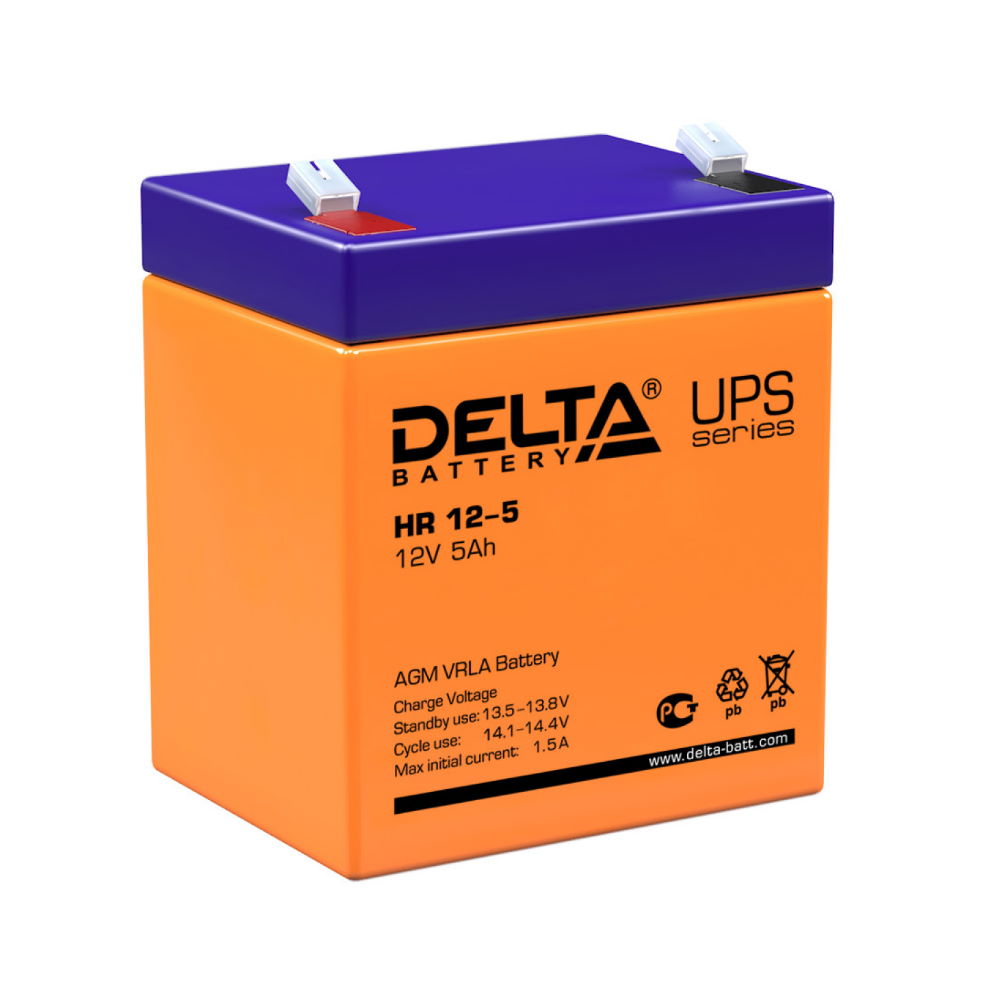 Аккумулятор Delta HR 12-5 Аккумулятор Delta HR 12-5