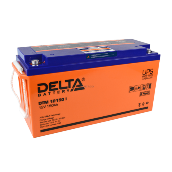 Аккумулятор Delta DTM 12150 I