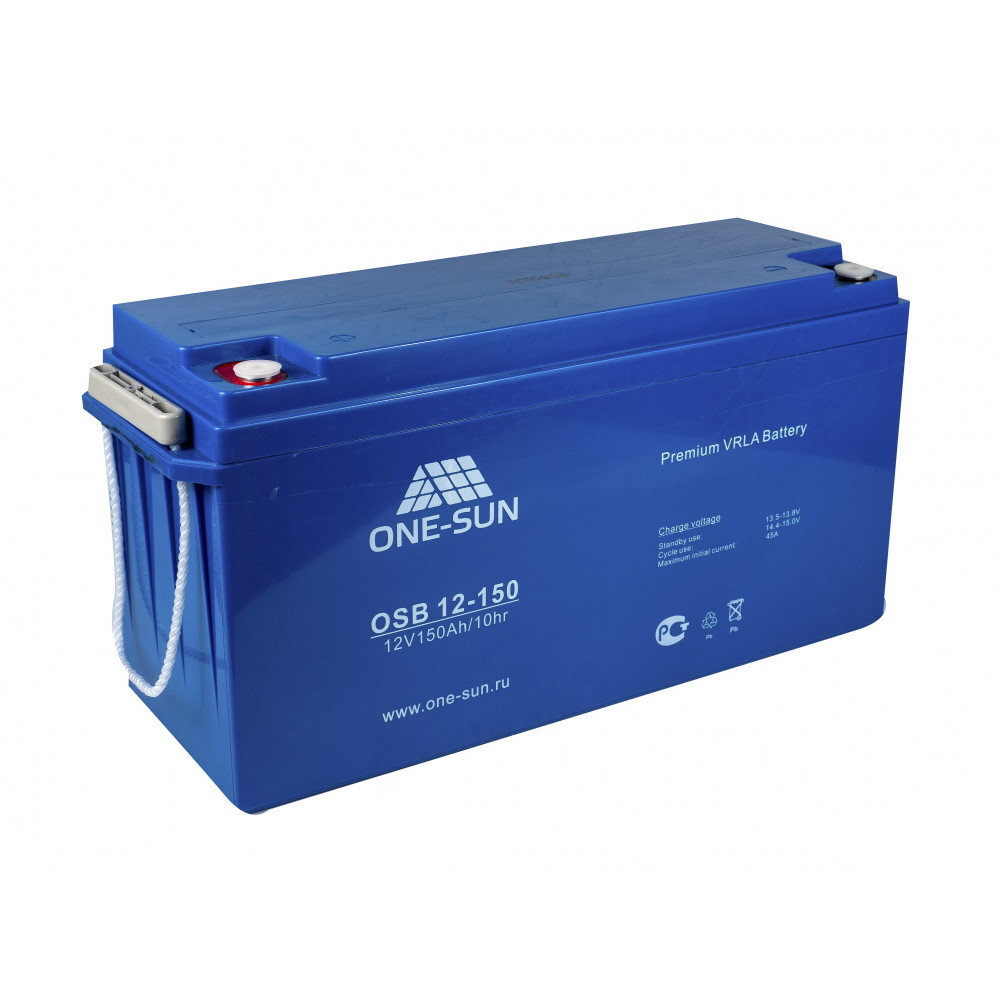 Аккумулятор One-Sun OSB 12-150 (12В | 150Ач) Аккумулятор One-Sun OSB 12-150 (12В | 150Ач)