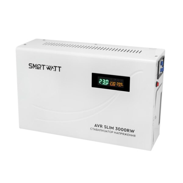 Стабилизатор напряжения для сплит-систем SMARTWATT AVR SLIM 3000 Вт