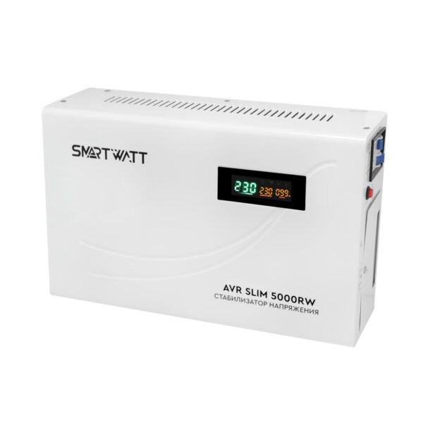 Стабилизатор напряжения для сплит-систем SMARTWATT AVR SLIM 5000 Вт