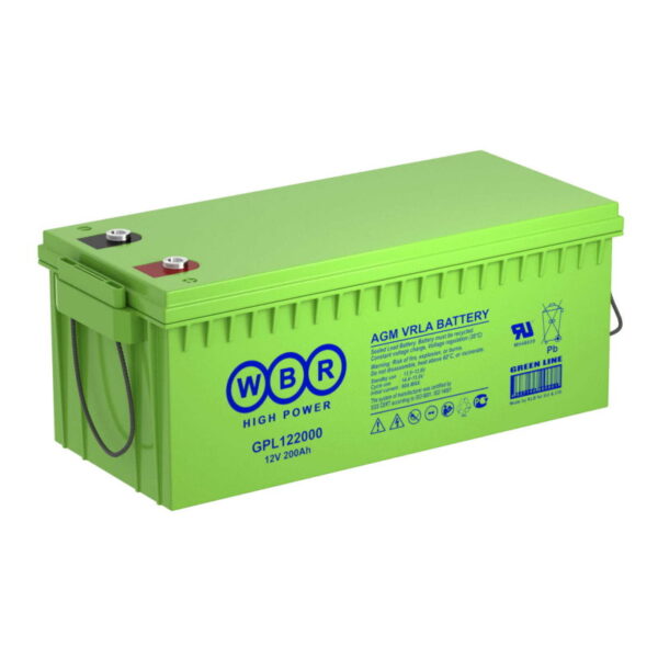 Аккумулятор WBR GPL 122000 (12В | 200Ач)