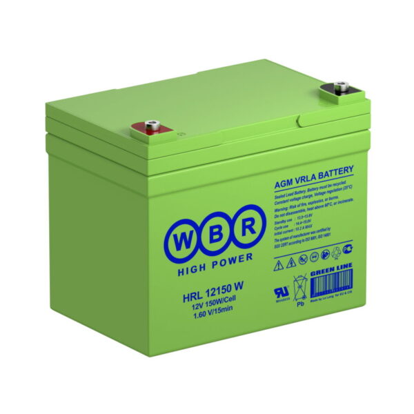 Аккумулятор WBR HRL 12150W (12В | 34Ач)